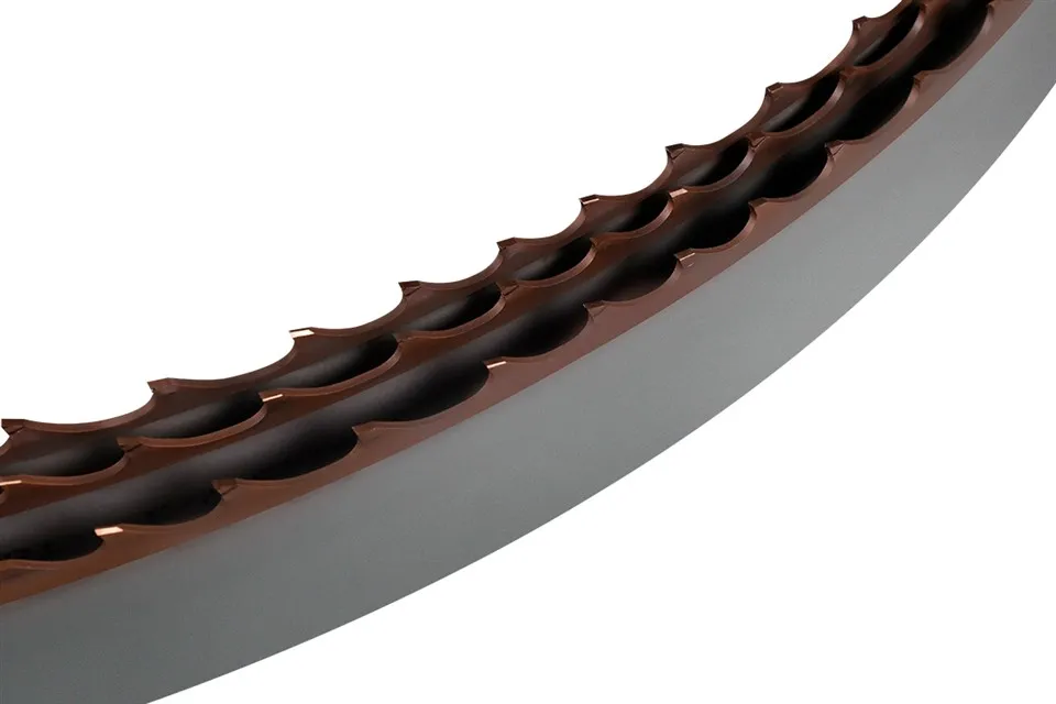Karbidbåndsagblad for metall